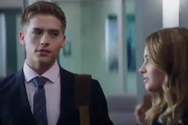 We just got our first look at Dylan Sprouse’s Trevor meeting Tessa in ‘After We Collided’