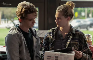 Lili Reinhart’s doing her best moody Jughead impression in her new YA movie ‘Chemical Hearts’