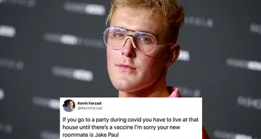 Is Jake Paul seriously defending his right to party during the COVID-19 pandemic?