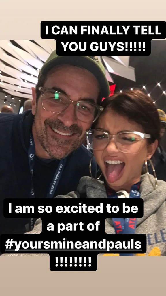 Sarah Hyland's Instagram Story