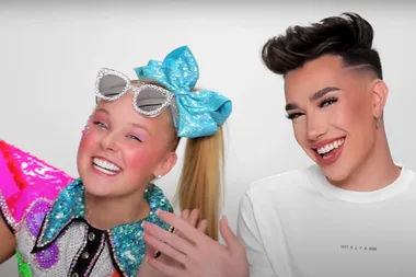 JoJo Siwa looked nearly unrecognisable after James Charles gave her a makeover