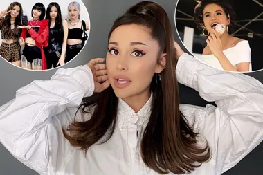 Ariana Grande reveals that she worked on the new BLACKPINK x Selena Gomez song