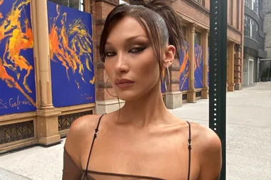 Bella Hadid just jumped aboard the ‘honey caramel’ hair train