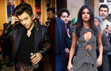 Harry Styles Was Spotted Wearing A Selena Gomez Tee And Fans Are Screaming