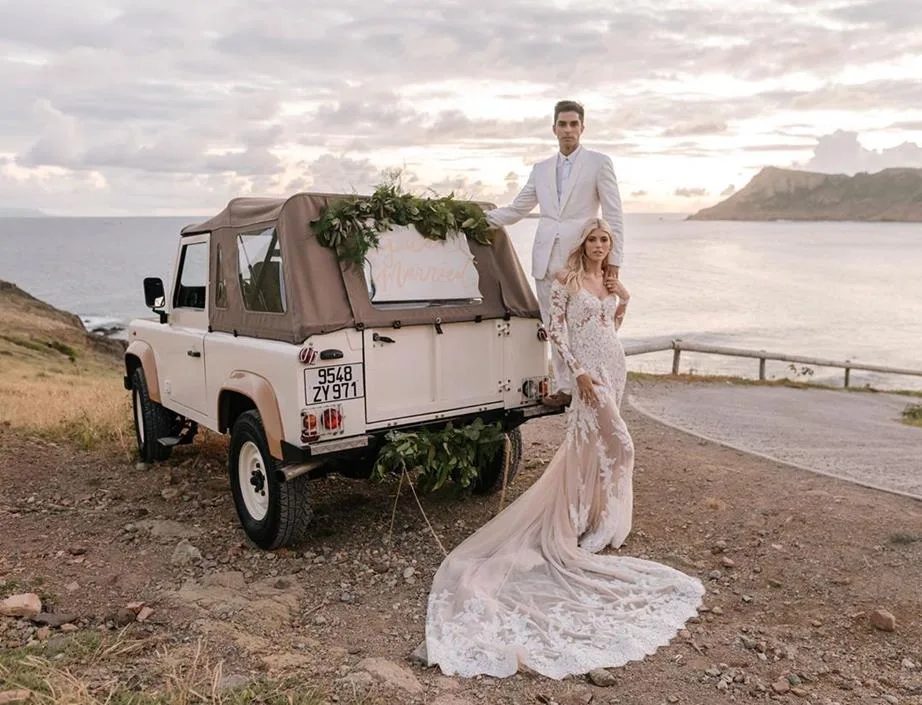 Devon Windsor and Johnny Dex wedding