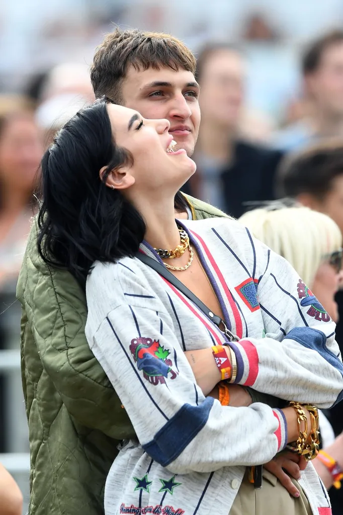 Anwar Hadid and Dua Lipa
