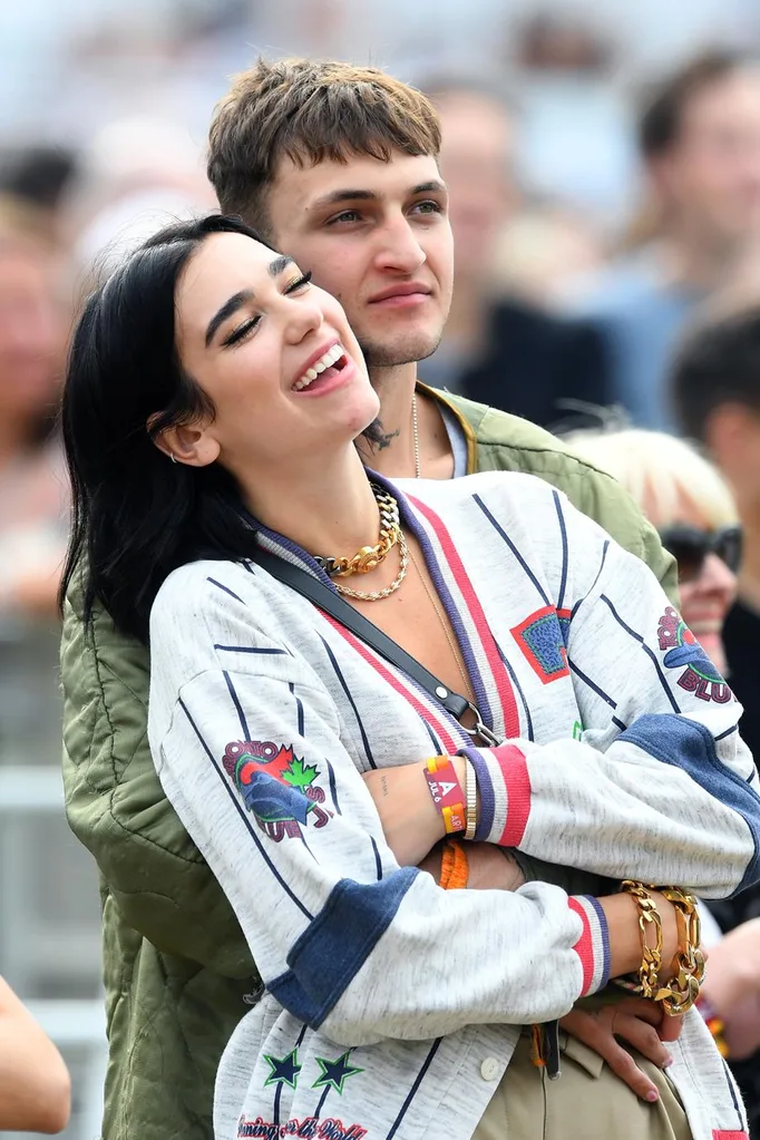 Anwar Hadid and Dua Lipa