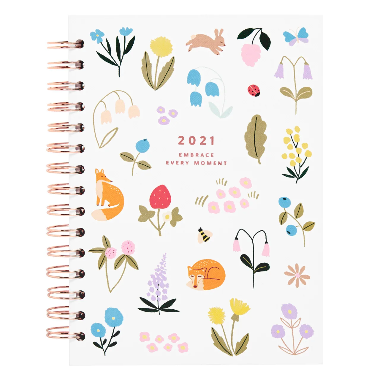 2021 A5 Spiral Weekly Diary