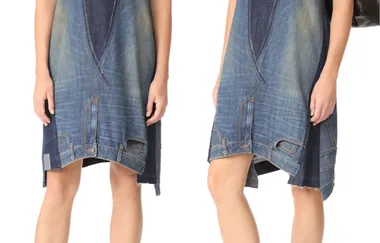 Shopbop Made A Dress Out Of Denim Jeans That Are Selling For $445
