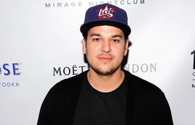 Rob Kardashian makes a rare appearance in a Christmas video and wow his transformation