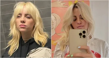 Selena & Billie Made Us Do It: The Offish Hair Colour Of Winter 2021 Is…. White-Blonde