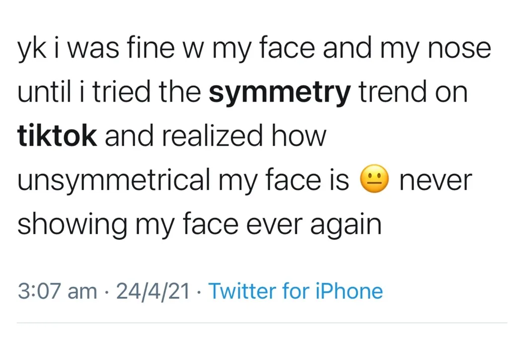 symmetry tiktok
