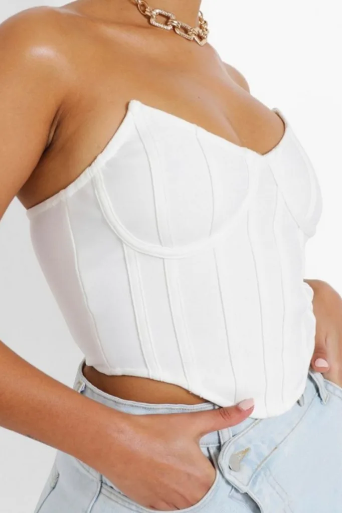 white-corset-top