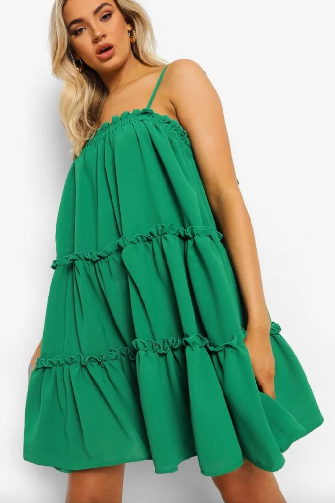 green-smock-dress