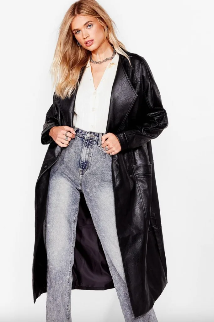 faux-leather-oversized-jacket