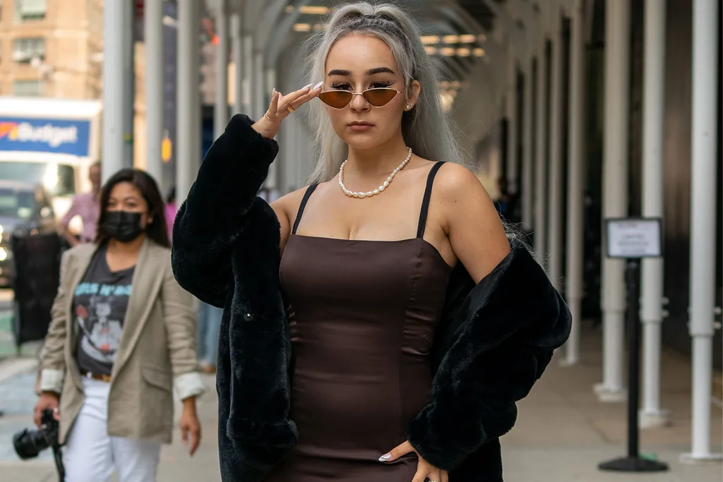 brown and black streetstyle