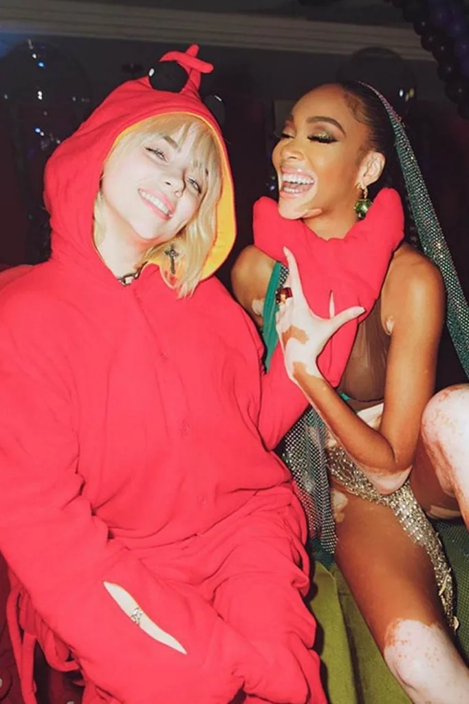 billie-eilish-winnie-harlow-halloween