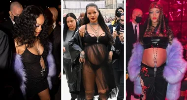 It’s time for Rihanna to take a bow for her iconic maternity outfits