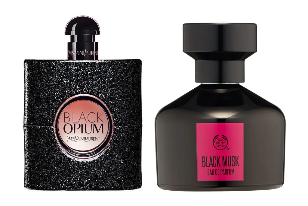 Yves Saint Laurent Black Opium / The Body Shop Black Musk