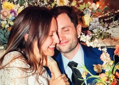 Penn Badgley And Domino Kirke Got Married Again