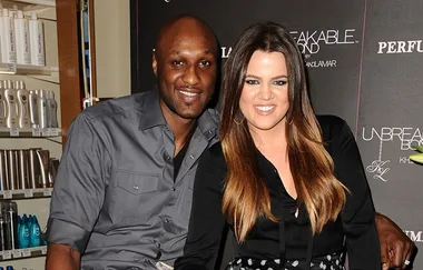Khloé Kardashian gives Lamar Odom a VERY sweet shoutout