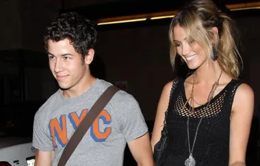 Delta Goodrem And Nick Jonas Were Spotted Wearing Matching Outfits On A Cute AF Date