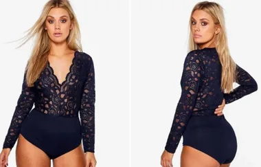 Fashion Label Boohoo Under Fire For Using Size 6 Model For Plus Size Range