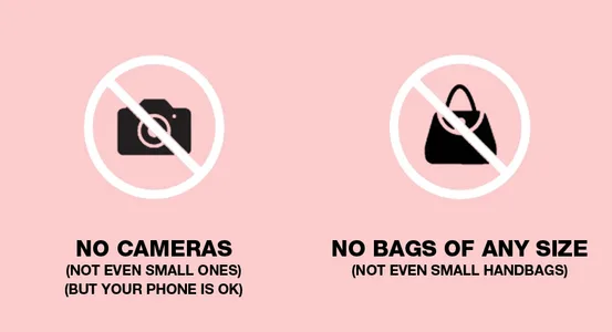 Ariana Grande Australian Tour No Cameras Or Bags | Girlfriend