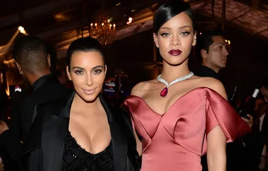 Fans Call Out Kim Kardashian For Copying Rihanna’s Fashion Line