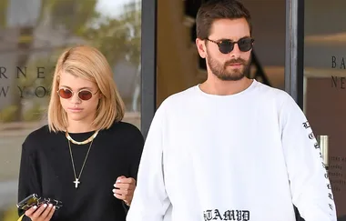 Scott Disick And Sofia Richie Just Stepped Out Holding Hands In Matching Outfits