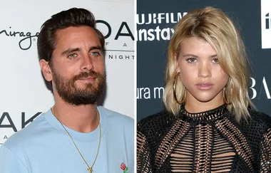 Sofia Richie shares a photo of Scott Disick looking completely unrecognisable