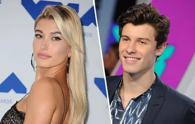 Shawn Mendes just posted a cute AF pic with Hailey Baldwin
