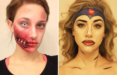 Lili Reinhart Is Actually  REALLY Talented At Special Effects Makeup And We’re Shook