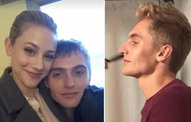 More Pics Of Chic Cooper On The ‘Riverdale’ Set Have Come Out And *SWOON*