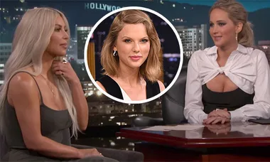 Kim Kardashian & Jennifer Lawrence Discussed Taylor Swift In An Interview & It’s So Awkward