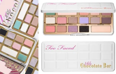 Too Faced Cosmetics is Dropping A WHITE Chocolate Bar Eyeshadow Palette
