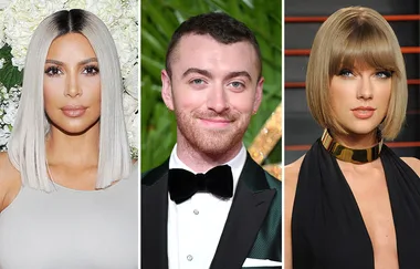 Sam Smith Picks A Side In The Kim Kardashian & Taylor Swift Feud
