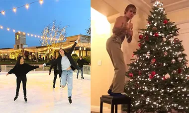 SLEIGH QUEEN: Check Out How The Stars Are Getting Into The Christmas Spirit
