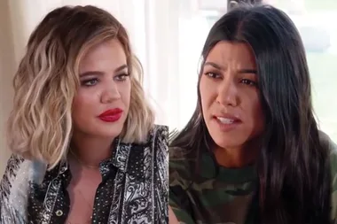 This ‘KUWTK’ Clip Of Kourtney Kardashian Telling Pregnant Khloé She’s Gained Weight Is Dividing The Internet