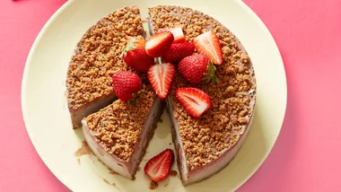 Frozen Mars Bar Ice-Cream Cake