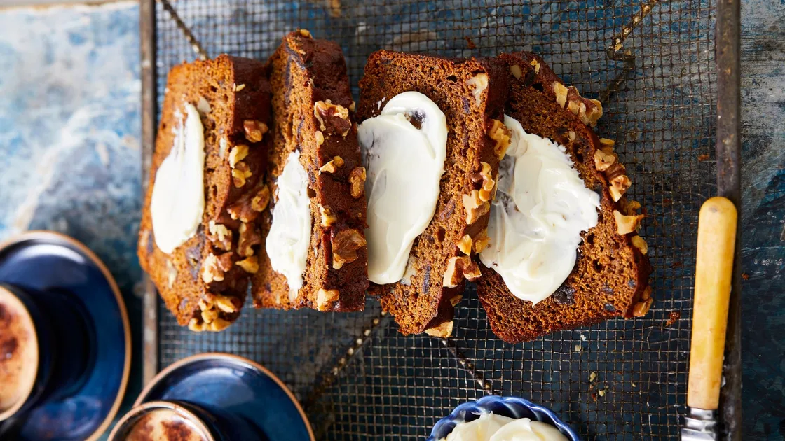 A Moist Date and Walnut Loaf Recipe | Easy Classic Tea Cake
