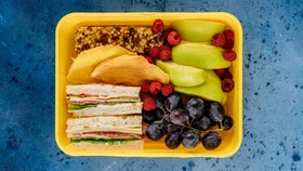 Healthy school lunch box