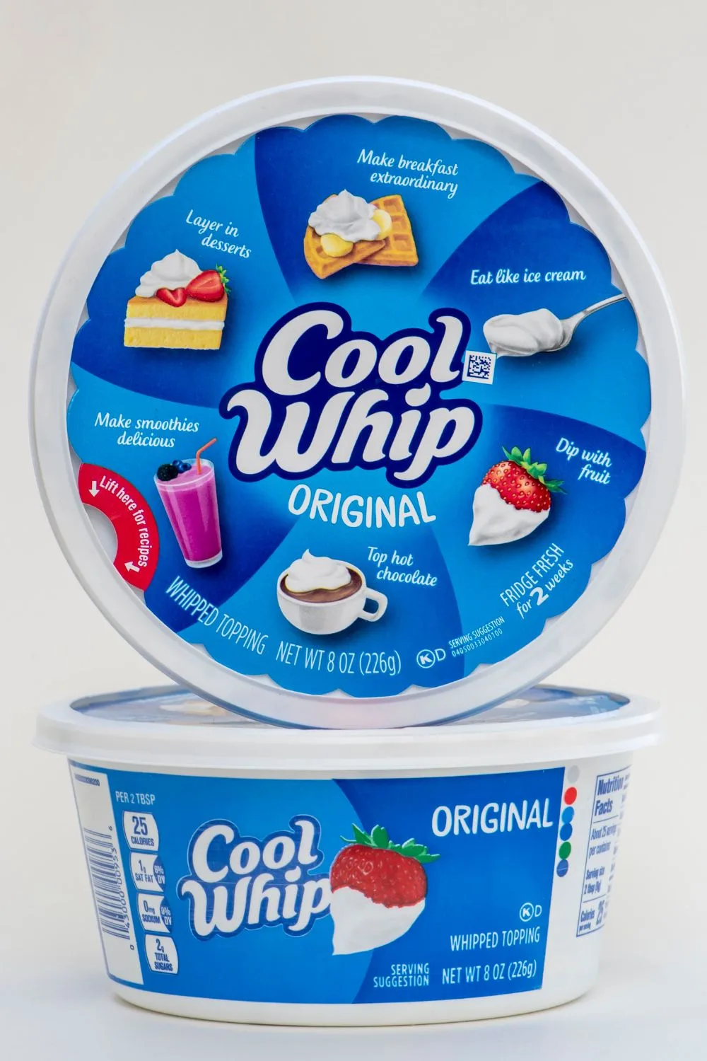 a packet of cool whip