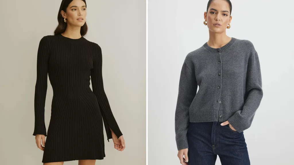 Clothing from The Iconic, an online clothing store in Australia.