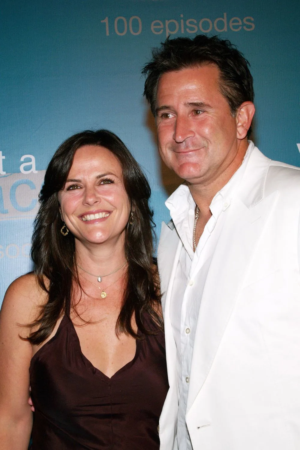 Anthony LaPaglia with his second wife, Gia