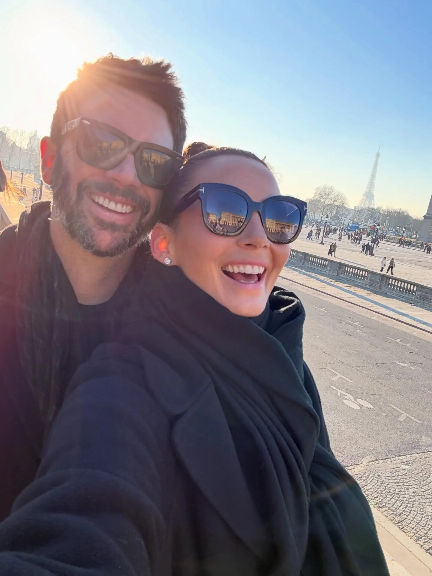 Ricki-Lee Coulter and her husband 