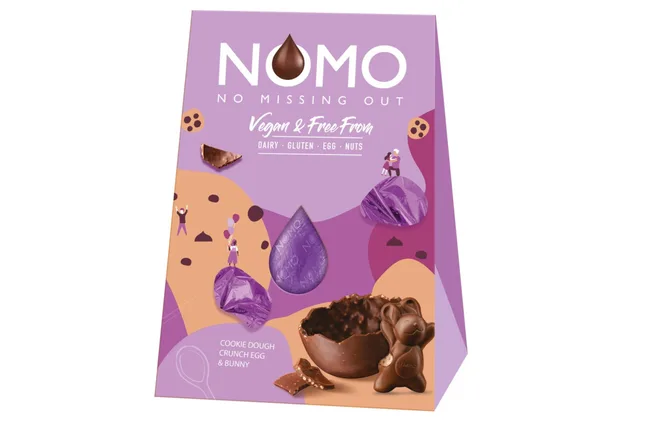 Nomo Cookie Dough Crunch Egg and Bunny