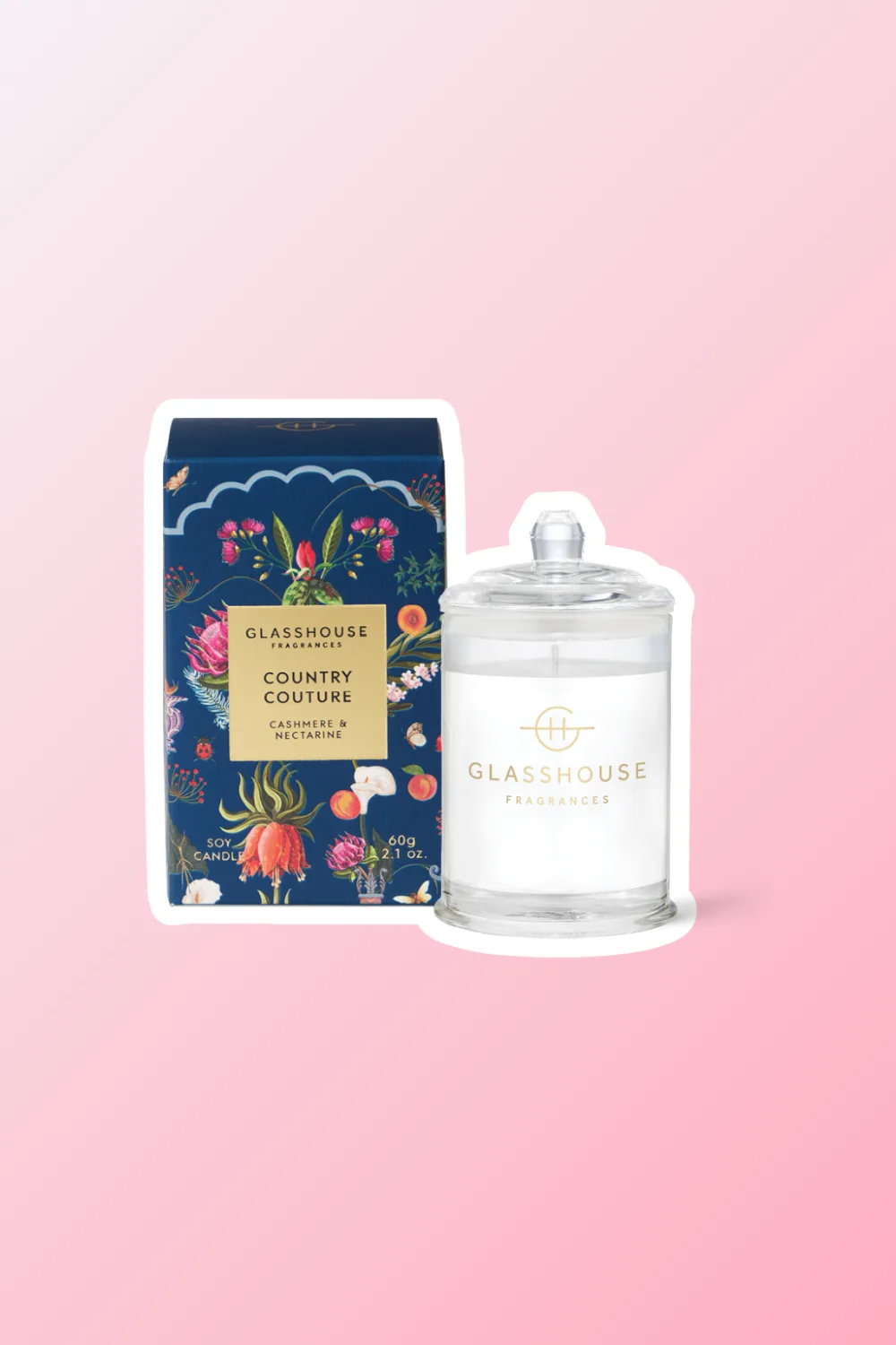 glasshouse fragrances country couture limited edition candle