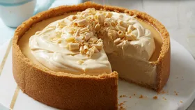Baked Caramilk Cheesecake