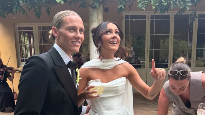 Matildas star player Emily van Egmond is married!